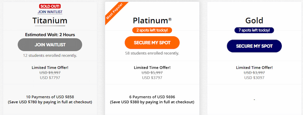 BeMo grad school consulting pricing