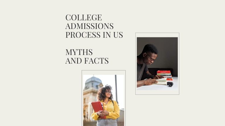 Myths and Facts About the College Admissions Process