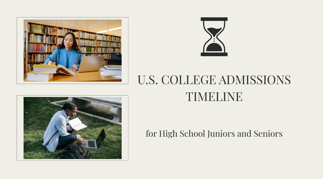 College Admissions Timeline for High School Juniors and Seniors