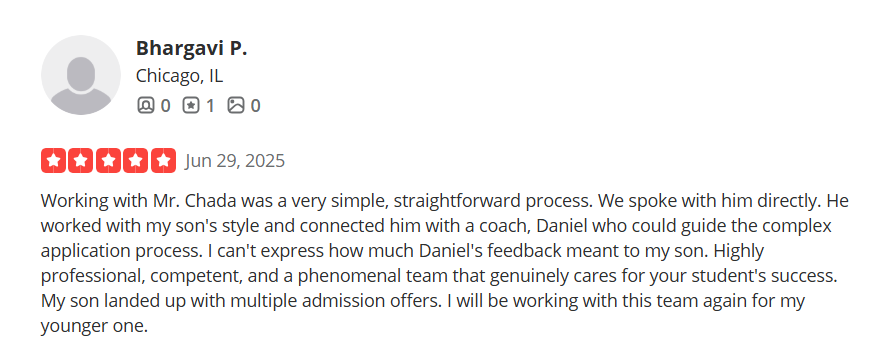 Ivy Scholars reviews