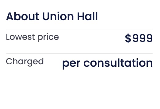 Union Hall Advising Pricing