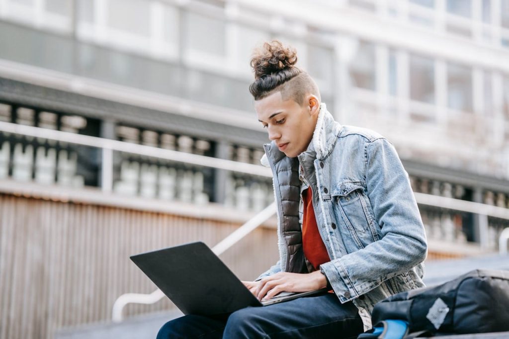 Student reading about how to get a good score on the SAT. How to get a good score on the SAT