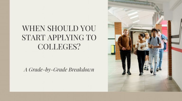 When Should You Start Applying to Colleges