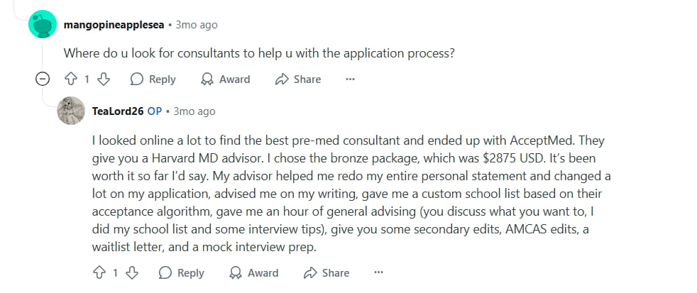 AcceptMed reviews on Reddit. Acceptmed reviews