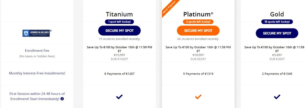 BeMo pricing