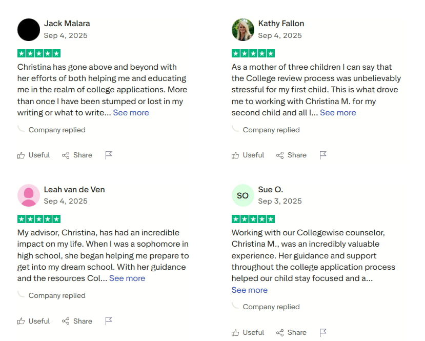 collegewise reviews trustpilot