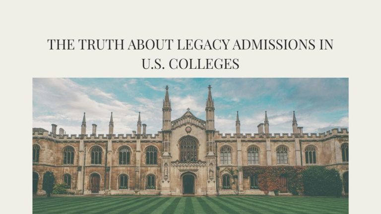the Truth About Legacy Admissions in US Colleges
