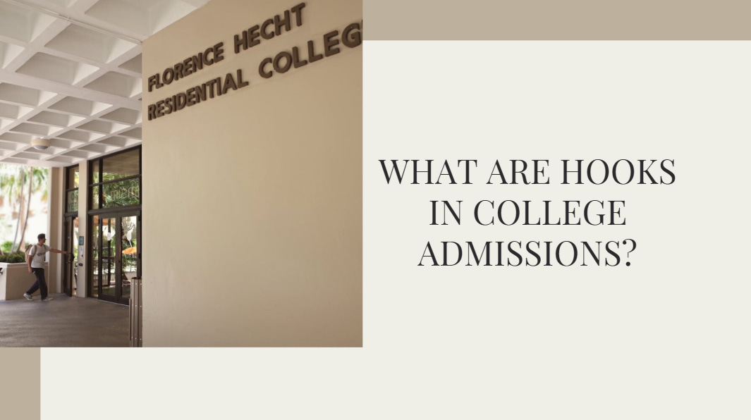 what are hooks in college admissions
